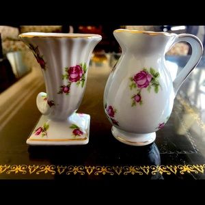 Vintage NASCO hand painted salt and pepper shakers